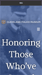 Mobile Screenshot of clevelandpolicemuseum.org